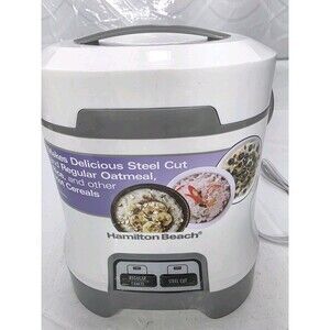 Hamilton Beach Oatmeal Maker – 3-Cup Capacity – Model 25502